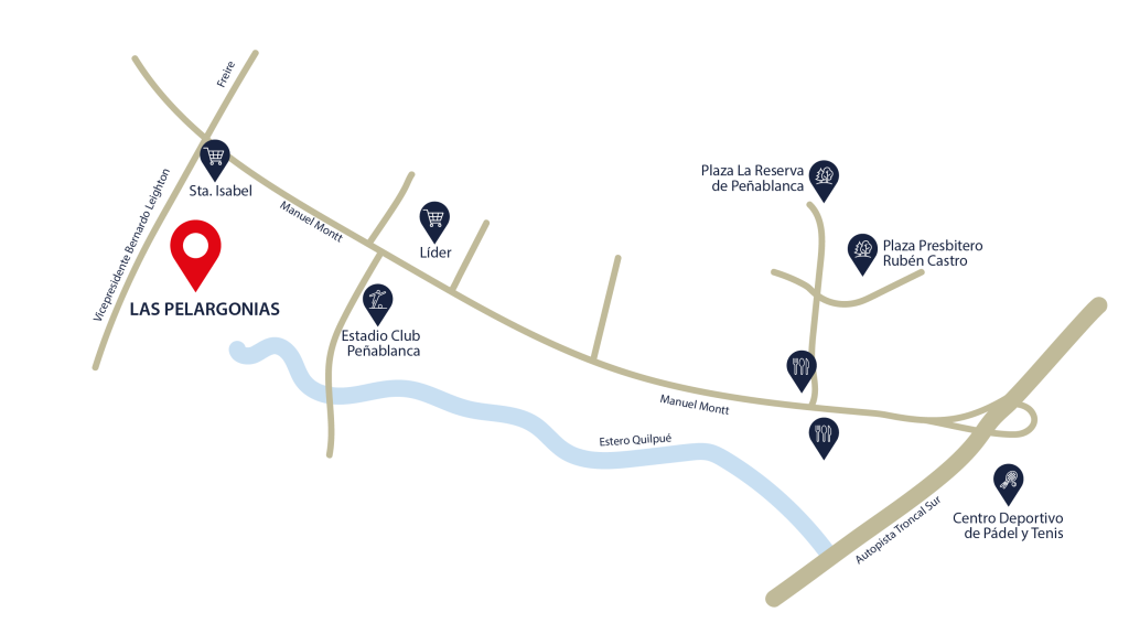 mapa LasPelargonias